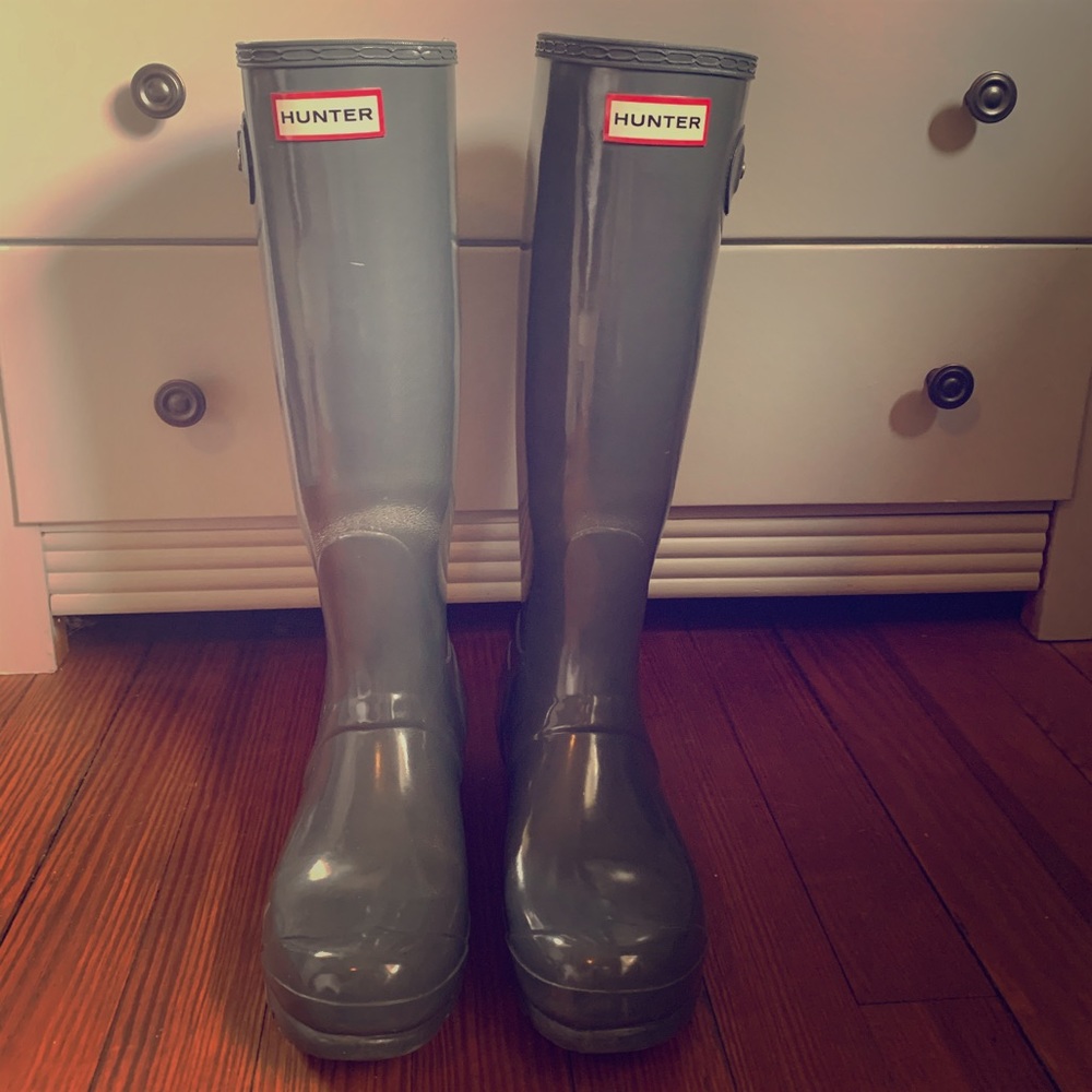 Hunter Tall Gloss Rainboots